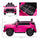 Electric Toy Car for Kids with Remote Control, 12V Battery Powered Ride On Car for Toddler 3-6 Years Old, Licensed Chevrolet TAHOE, Pink