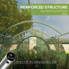 Tunnel Greenhouse Walk-in Plant Warm House with 2 Hinged Doors, 8 Mesh Windows, 19.7' x 10' x 6.6', Green