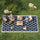 Reversible Outdoor RV Rug, 9' x 18' Patio Floor Mat, Plastic Straw Rug for Backyard, Deck, Picnic, Beach, Camping, Blue & White