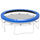 12FT Trampoline Pad, Trampoline Replacement Safety Pad, Tear-Resistant, All-Weather Trampoline Accessories, No Holes for Poles, Blue
