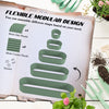 7.9 x 2 x 1.4ft Galvanized Raised Garden Bed Kit, Metal Planter Box with Safety Edging, Green