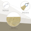 24' x 24' Outdoor Patio Sun Shade Sail Canopy Square UV Resistant - Sand