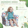 Kid's Sofa Armchair with Dinosaur Design and Thick Padding