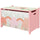Toy Box with Lid, Toy Chest Storage Organizer for Bedroom, Pink