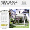 10' x 10' Screen House Room, UV50+ Screen Tent with 2 Doors and Carry Bag, Easy Setup, for Patios Outdoor Camping Activities