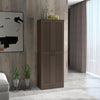 Storage Cabinet w/ Adjustable Shelves, Pantry Cupboard, Coffee