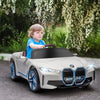 12V Electric Car for Kids with 2.4G Remote Control, Suspension, White
