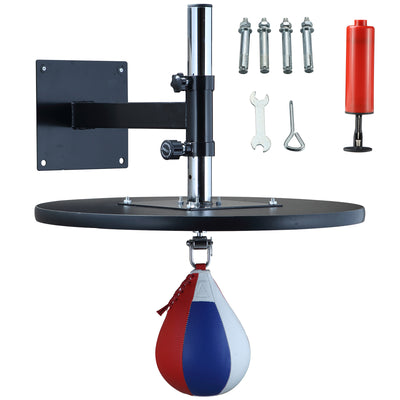Speed Bag Platform, Wall Mounted Speedball for Boxing, MMA Workout Punching Bag Height Adjustable for Home Gym