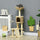 Cat Tree for Indoor Cats w/ Scratching Posts, Condo Cat Tower, Beige