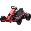 24V Electric Go Kart for Kids, Drift Ride-On Racing Go Kart with 2 Speeds, for Boys Girls Aged 8-12 Years Old, Red