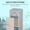 32" Mobile Air Cooler, 3-In-1 Evaporative Ice Cooling Fan Water Conditioner Humidifier Unit with Remote, Timer, Oscillating, LED Display