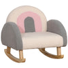 Kids Sofa, Rocking Chair, Kids Arm Chair for Nursery Kindergarten Playroom Bedroom, Gift for 3-5 Years Old Boys Girls, Gray