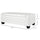 50.5" Faux Leather Rectangular Tufted Storage Ottoman Bench for Living Room, Entryway, or Bedroom, White