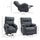 Electric Power Lift Chair Recliners for elderly, Oversized Recliner Chair with Remote Control, Dark Gray