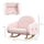 Rocker Armchair for Nursery Playroom Preschool for 1.5-5 Years, Pink