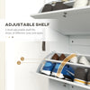 Modern Shoe Cabinet with 3 Flip Drawers and Adjustable Shelves, Freestanding Rack Organizer for 18 Pairs of Shoes, White