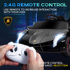 Lamborghini Veneno Licensed Remote Control Ride on Car, Kids 12V Ride on Toy with Bluetooth, Suspension System, Horn, Music & Lights, Black