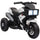 6V Kids Electric Motorbike Ride-On Motorcycle Dirt Bike, Battery-Powered Toy Off-road Street Bike w/ Music Horn Headlights for Girls Boys, White