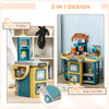 47 Pieces Kids Tool Set Children Trolley for 3-6 Years Old