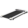 Walking Treadmill, Walking Pad Machine, Jogging Exercise Machine with LED Monitor & Remote Control for Home Gym, White