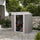 6' x 4' Metal Garden Shed, Backyard Tool Storage Shed with Dual Locking Doors, 2 Air Vents and Steel Frame for Garden Backyard Lawn, Gray