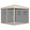 10' x 10' Pop Up Canopy Tent, Instant Sun Shelter with Netting, Windows and Carry Bag, Height Adjustable