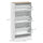 Modern Shoe Cabinet with 3 Flip Drawers and Adjustable Shelves, Freestanding Rack Organizer for 18 Pairs of Shoes, White