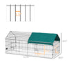 73" Small Animal Playpen with Roof for Rabbits, Chicken, Chinchillas