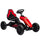 Kids Pedal Go Kart w/ Swing Axle, Shock-Absorbing Wheels, Red