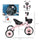 Kids Tricycle for Toddlers Age 2-5 with Adjustable Seat, Toddler Bike for Children with Basket, Bell, Handlebar Grips, Pink