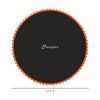 Trampoline Mat Replacement with Spring Pull Tool and 80 V-Hooks, Fits 14ft Trampoline, Using 5.5" Springs, Orange