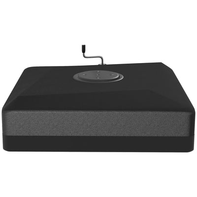 Cantilever Umbrella Stand with Liftable Wheel, Adjustable Foot Pads, Fillable Umbrella Base for Outdoor, Lawn, Deck