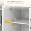 Modern Rolling Kitchen Island Cart with Drawers, Natural Wood Top, Towel Rack, Door Storage Cabinet, White