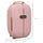 Portable Skincare Fridge, 0.4 Cu. Ft Mini Fridge with Timer, Thermoelectric Cooler Refrigerator for Beauty, Makeup and Cosmetics, Pink