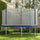 Trampoline Safety Net for 14ft Round Trampoline, Weather-Resistant Trampoline Net Replacement w/ Zippered Entrance, Poles Not Included
