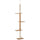 Floor to Ceiling Cat Tree, Cat Climbing Tower Furniture with Sisal Scratching Posts, Cat Tree Activity Center for Kittens Cat, Light Brown