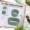 3.4 x 2 x 1.4ft Galvanized Raised Garden Bed Kit, Metal Planter Box with Safety Edging, Green