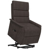 Electric Power Lift Recliner Chair Sofa with Massage & Vibration for Living Room Bedroom Office, Brown