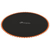 Trampoline Mat Replacement with Spring Pull Tool and 80 V-Hooks, Fits 14ft Trampoline, Using 5.5" Springs, Orange