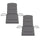 Outdoor Chair Cushions for Adirondack Chair, Replacement Cushions with Ties, Seat & Back Cushion, Gray