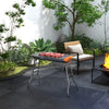 28" Charcoal Barbecue Grill, Stainless Steel Small Portable Folding BBQ Camping Grill for Shish Kabob, Silver