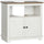 Bathroom Vanities Under Sink Storage Cabinet Cupboard with 2 Doors and Shelves, 23.5" x 11.75" x 23.5", White