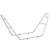 Hammock Stand, Portable Adjustable Steel Frame Hammock Stand, Weather Resistant, Bag, 10.3', 550 lbs. Capacity, White