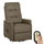 Power Lift Chair for Relaxed Living Adults, Fabric Recliner Sofa with Remote Control, Side Pockets, Quick Assembly – Coffee