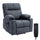 Electric Power Lift Chair Recliners for elderly, Oversized Recliner Chair with Remote Control, Dark Gray