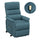 Power Lift Chair for Seniors, Electric Lift Recliner Chair with Remote Control, Side Pockets for Living Room, Blue