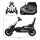 Kids Pedal Go Kart Outdoor Ride on Toy with Adjustable Seat, Swing Axle, Handbrake, 4 Wheels for Boys and Girls Aged 3-8 Years Old, White