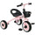 Kids Tricycle for Toddlers Age 2-5 with Adjustable Seat, Toddler Bike for Children with Basket, Bell, Handlebar Grips, Pink