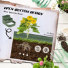 3-Tier Raised Garden Bed with Safety Edging, Open Bottom for Vegetables, Fruit, Herbs, Flowers, 62.25"x43"x32.25", Green