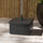 3-in-1 Outdoor Umbrella Base with Wheels and Handles, End Table, Flower Box Planter with Hole, 175 lbs. Capacity, Black